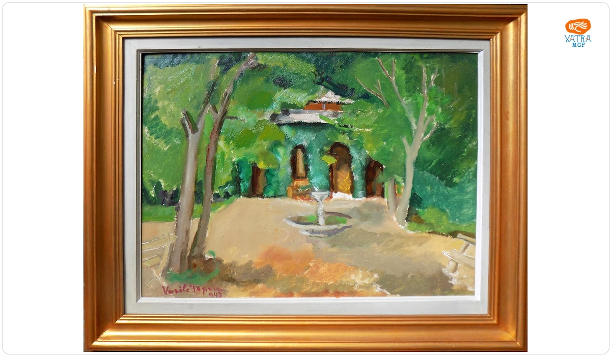 Vasile Popescu — Peisaj din Buziaș