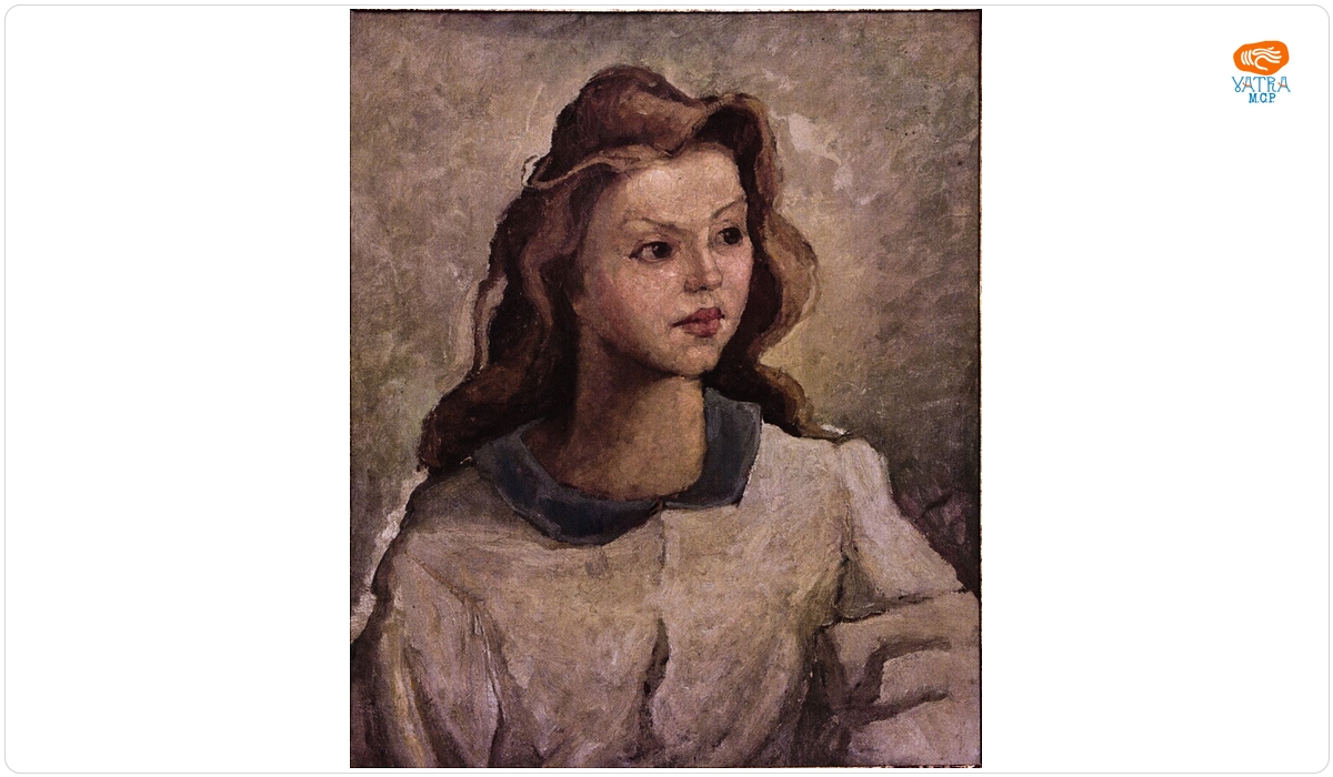 Camil RESSU — Portret de fată