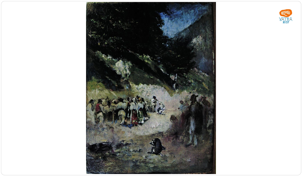 Theodor Aman — Horă la țară
