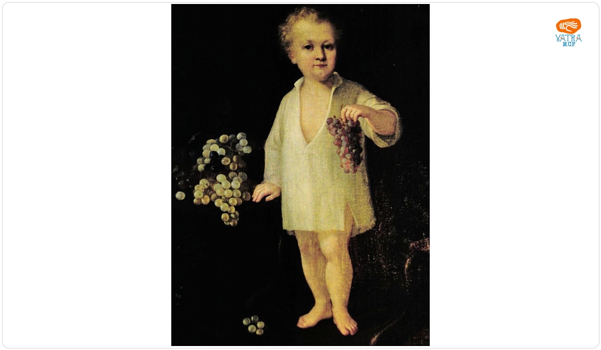 Mihail Dan — Copil cu struguri
