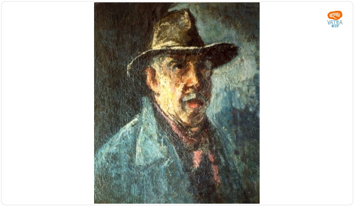 Gheorghe Petrașcu — Autoportret