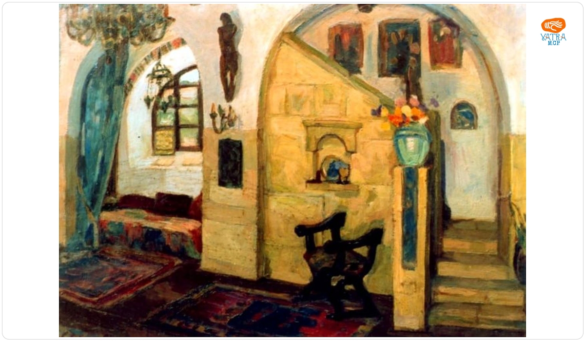 Cecilia Cuțescu Storck — Atelierul meu (Balcic)