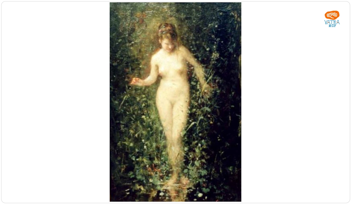 Nicolae Grigorescu — Intrând în baie