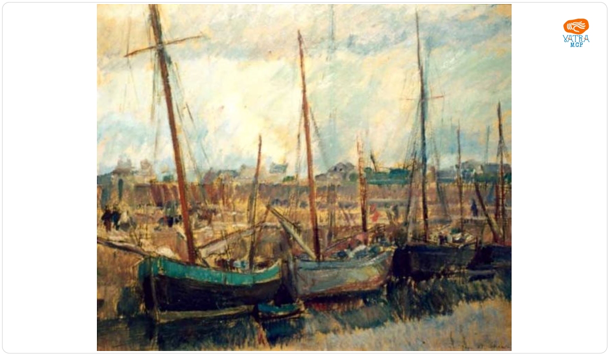 Nicolae Dărăscu — Vedere din port
