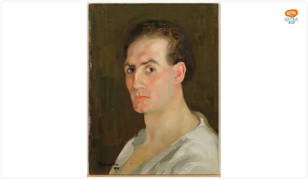 Ion Theodorescu Sion — Autoportret