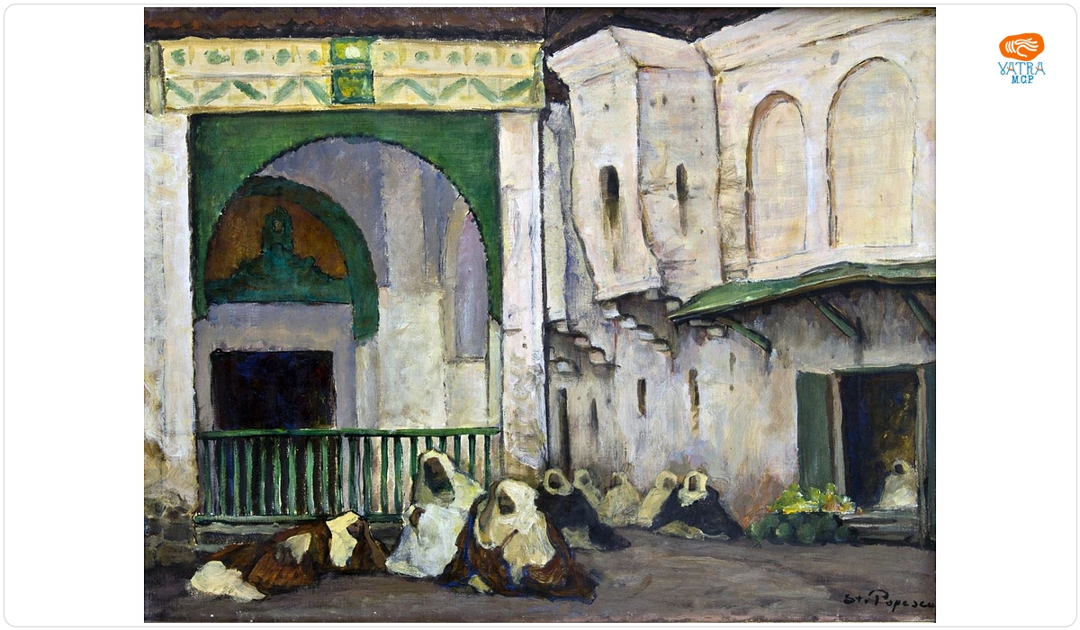 Ștefan Popescu — Stradă din Maroc