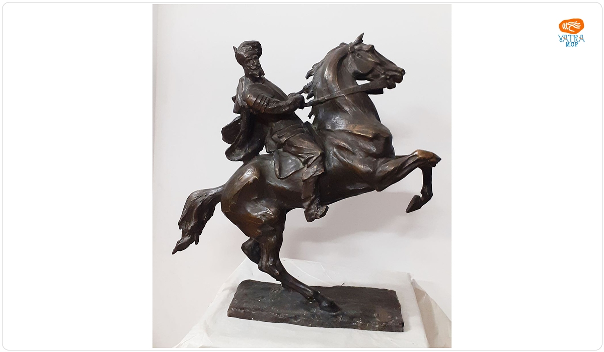Raffaello Romanelli — Statueta ecvestră a domnitorului Mihai Viteazul