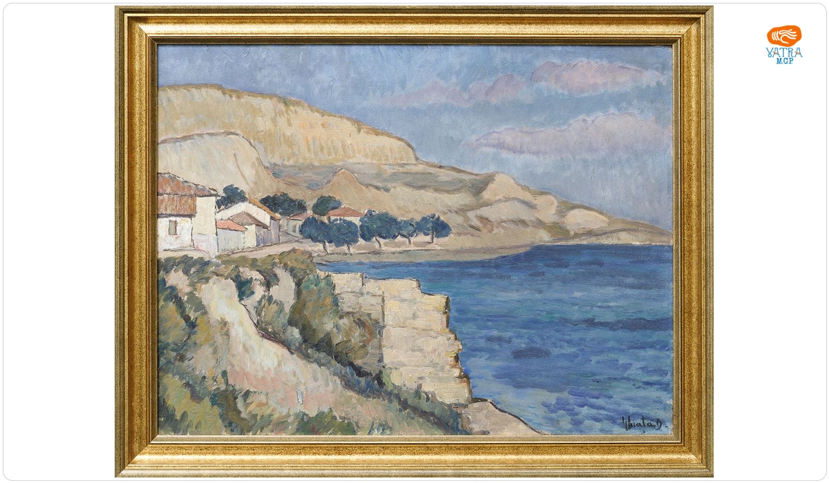 Dimitrie Ghiață — Peisaj la mare
