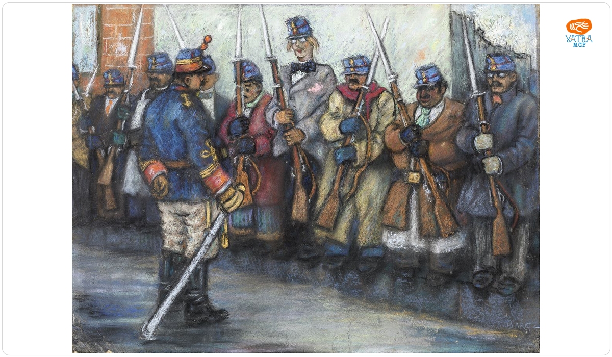 Ion BĂRBULESCU — Ilustrație la Caragiale
