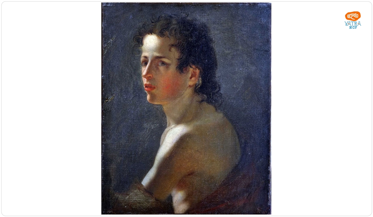 Portret de bărbat / studiu de atelier