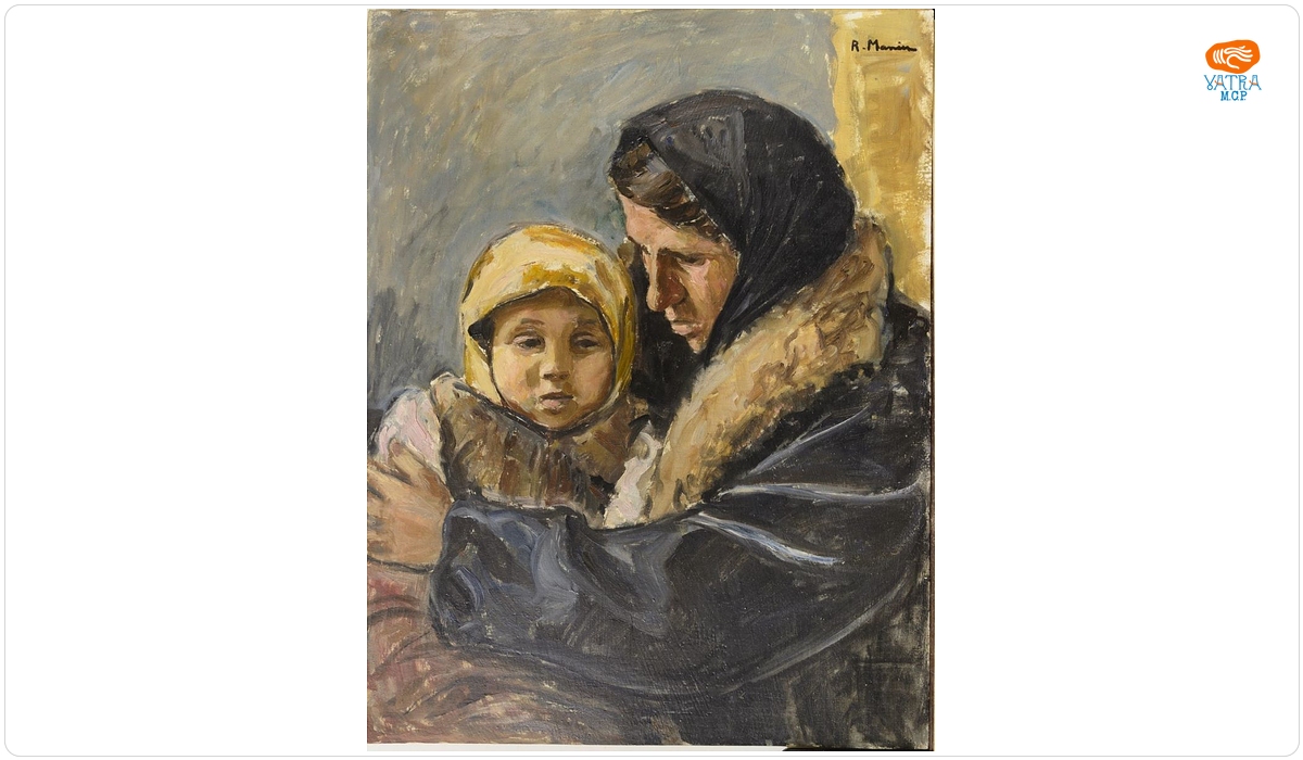 Rodica Maniu Mützner — Mamă cu copil