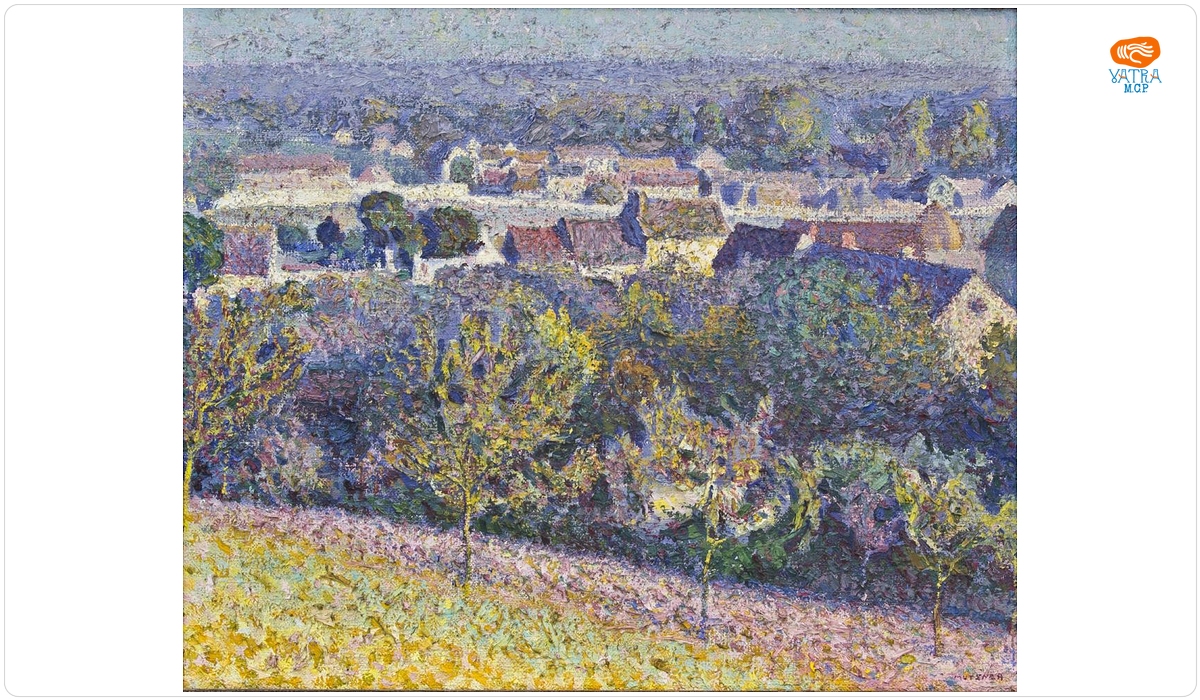 Samuel Mützner — Vedere din Giverny (seara)