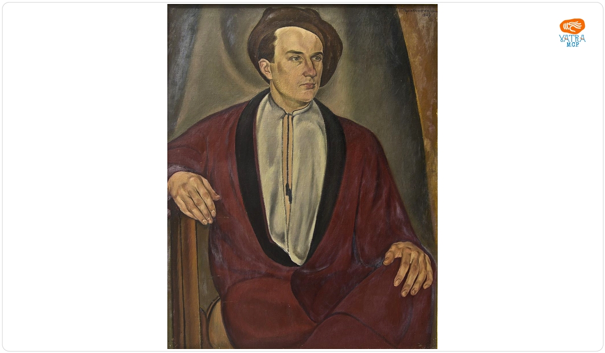 Tache PAPATRIANDAFIL — Portret în roșu (Portretul sculptorului Constantin Baraschi)