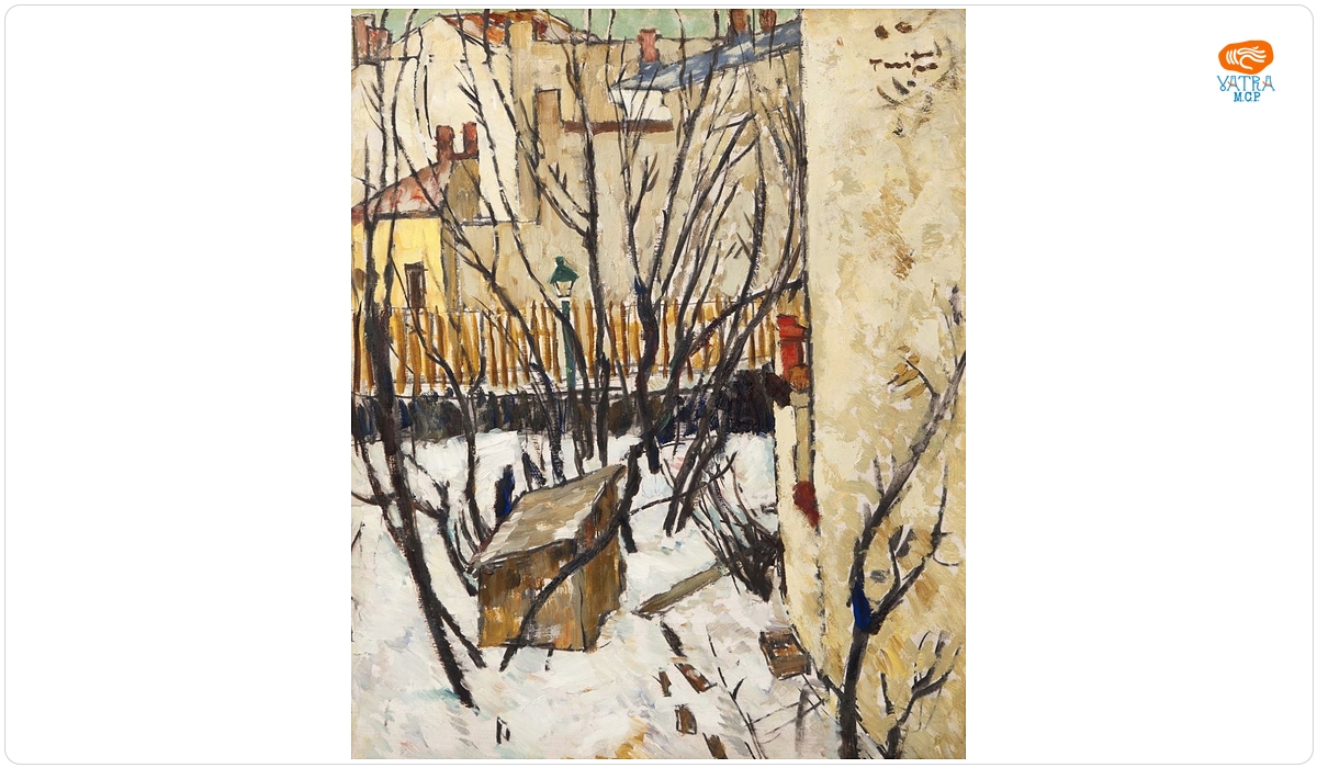 Nicolae Tonitza — Vedere din București, iarna