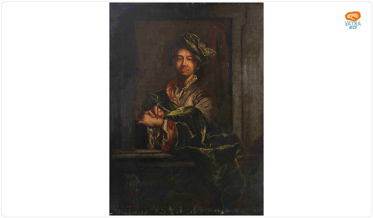 Autoportretul pictorului Hyacinthe Rigaud