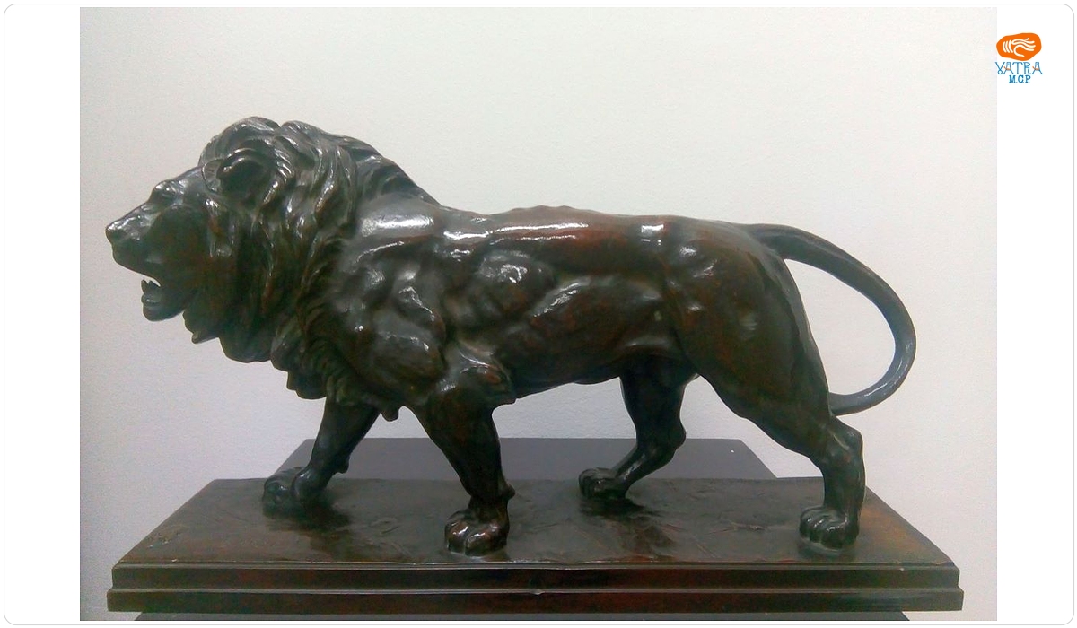 Antoine Louis Barye — Leu mergând