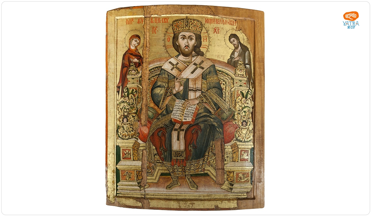 Icoană împărătească - Iisus Christos (Deisis)