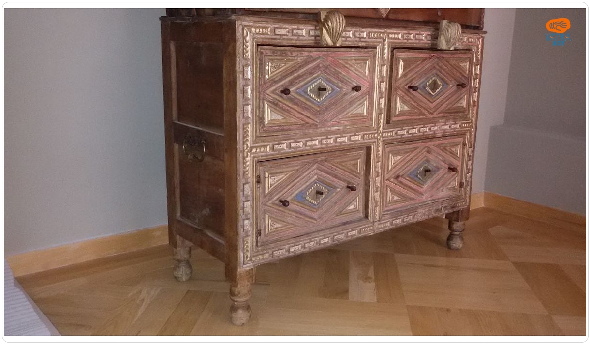 Partea inferioară a unui Vargueno