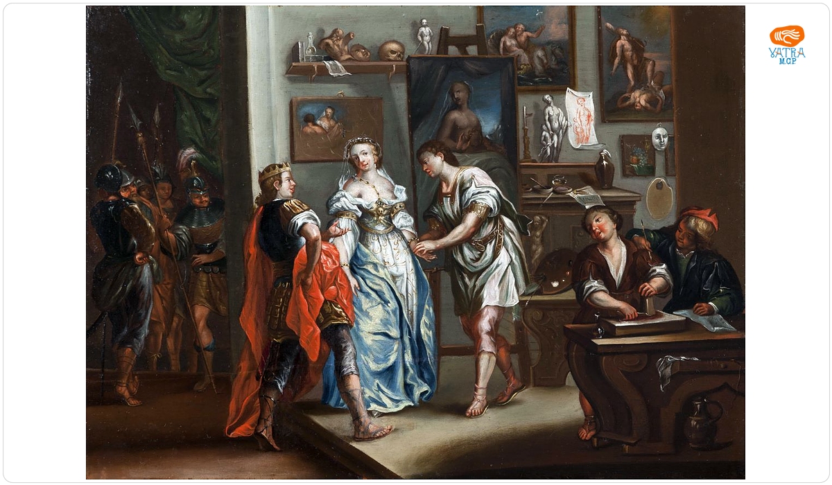 Alexandru, Apelles și Campaspe