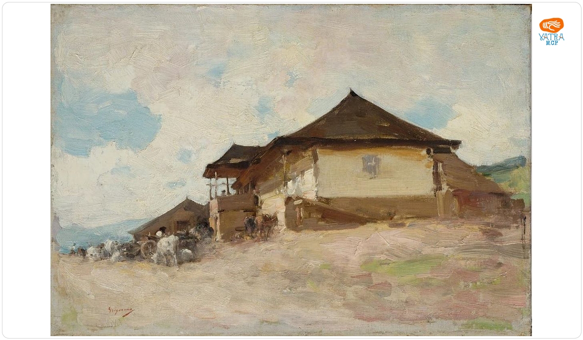 Nicolae Grigorescu — Cârciuma de la Orății