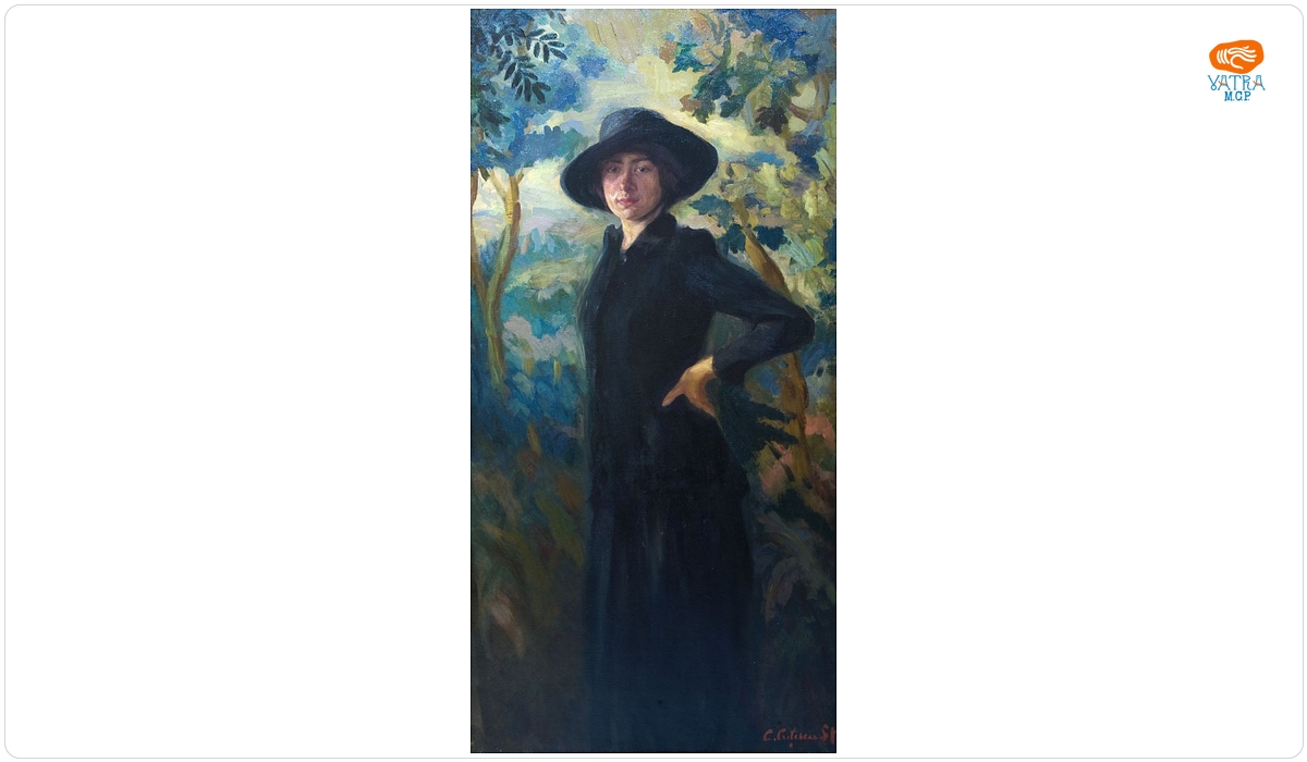 Cecilia Cuțescu Storck — Femeie în peisaj