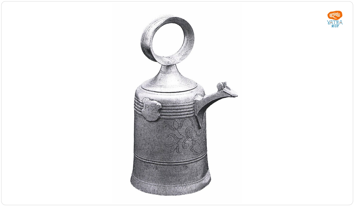 Cană clopot cu țeavă