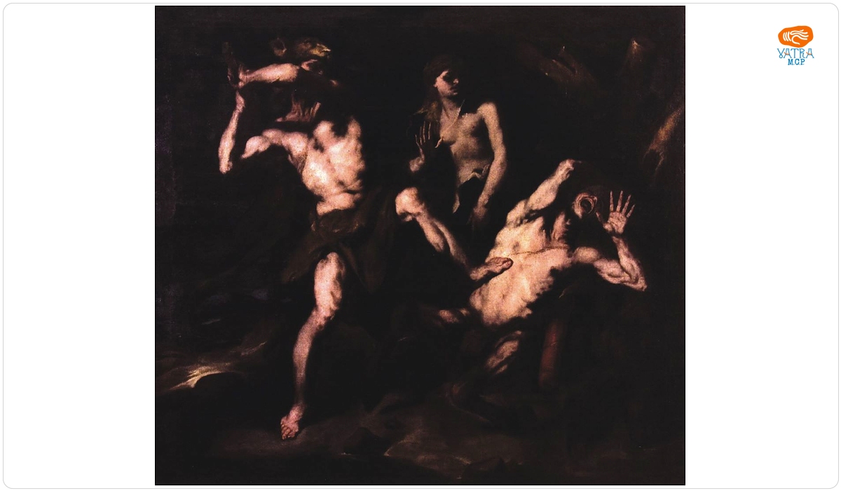 Luca Giordano — Lupta lui Hercule cu centaurul Nessus