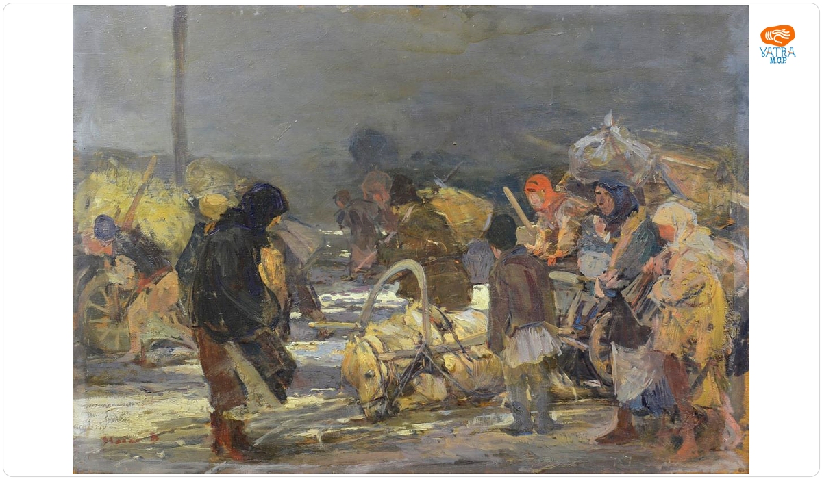 Ion Dumitrescu Stoica — În refugiu