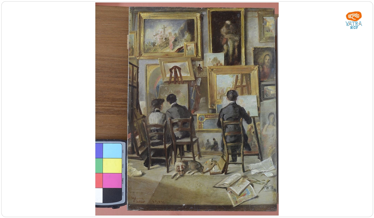 Gheorghe Ioanid — Interior de atelier