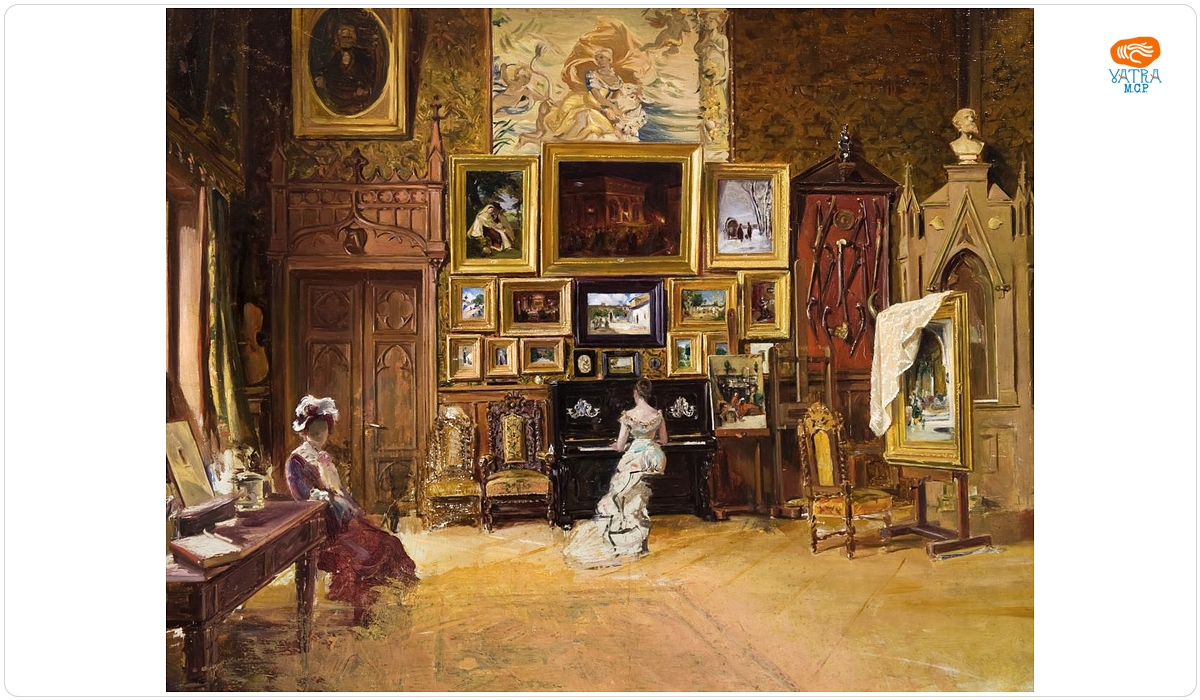 Theodor Aman — În atelierul artistului