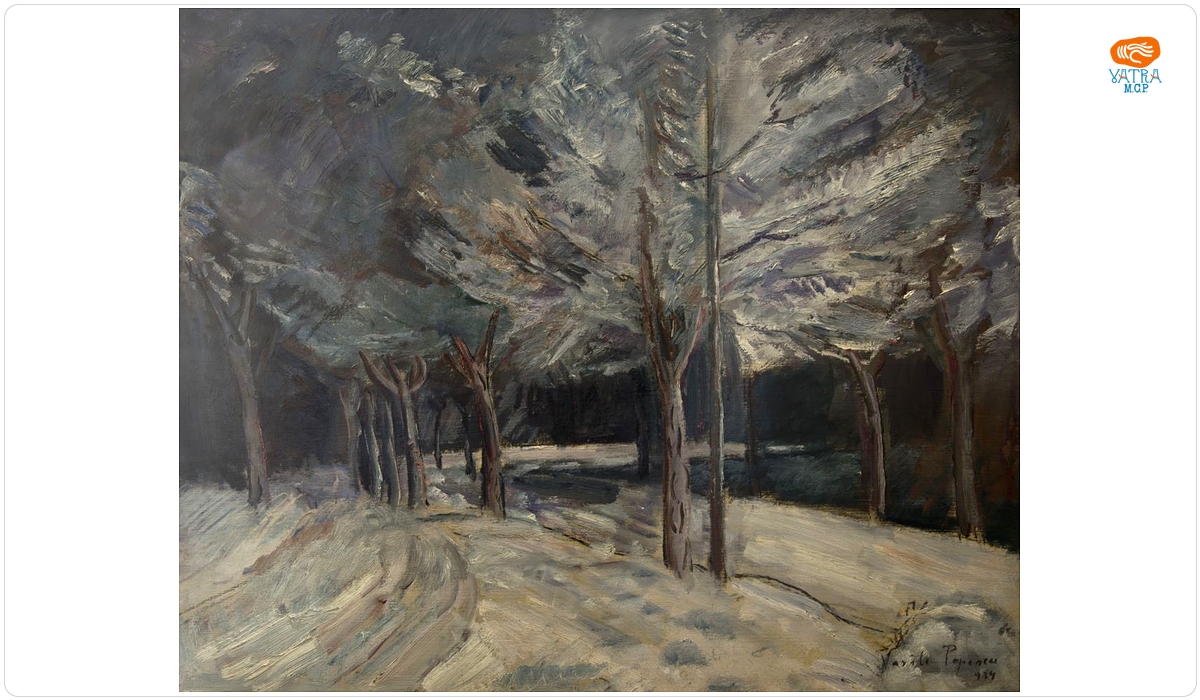 Vasile Popescu — Iarnă