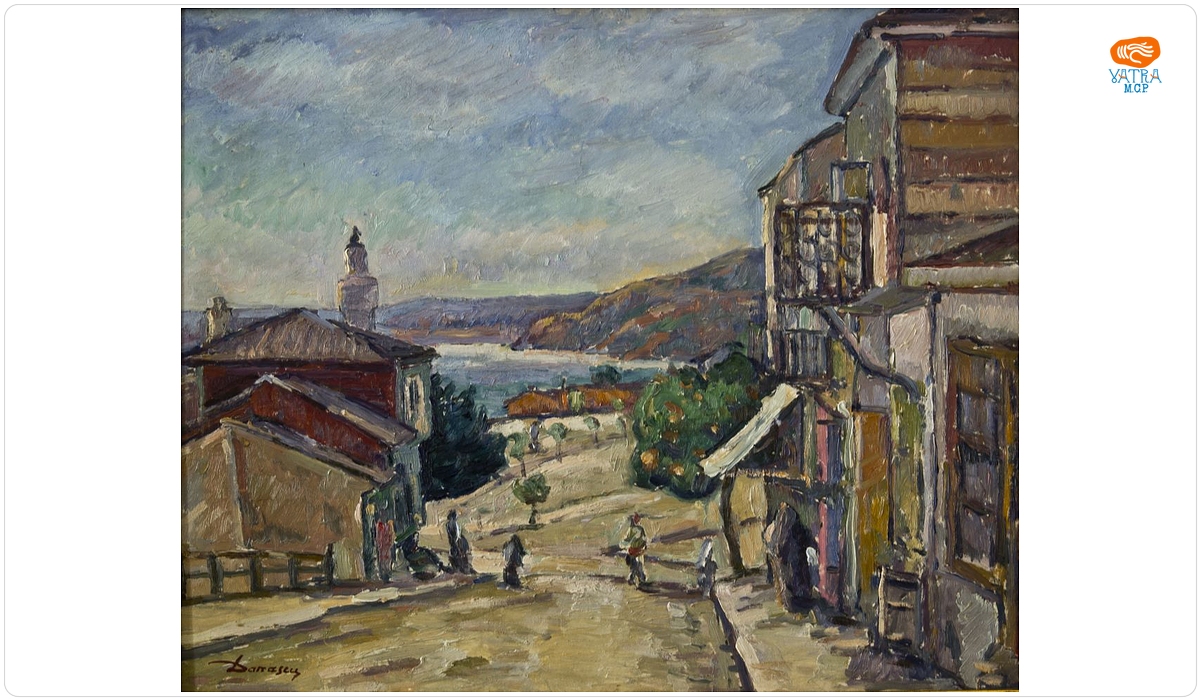 Nicolae Dărăscu — Stradă la Balcic
