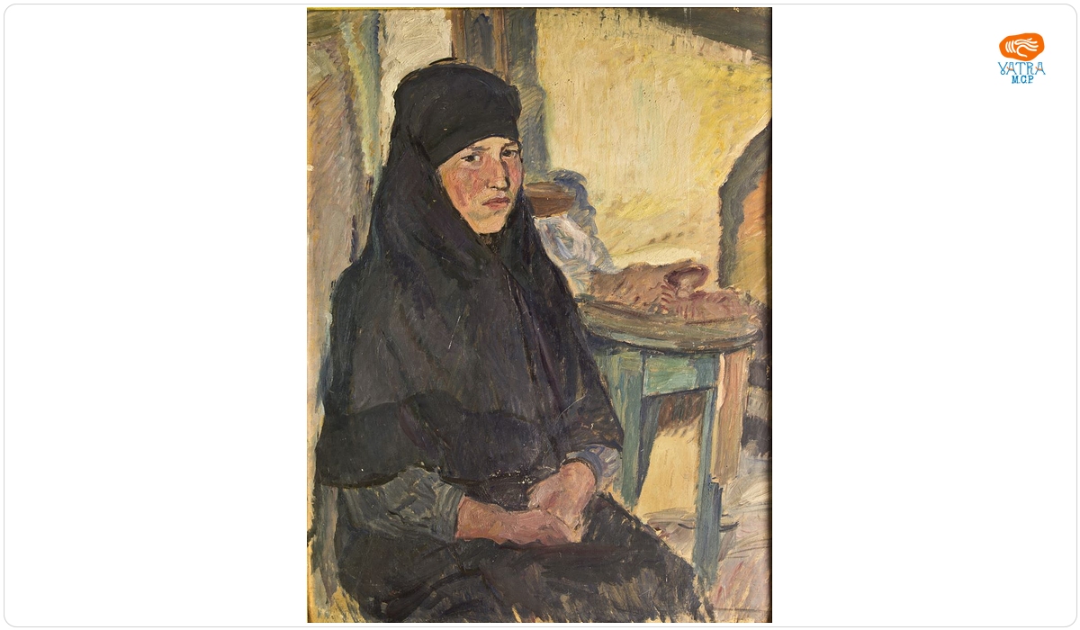 Jean Alexandru Steriadi — Turcoaică cu feregea - Aișe