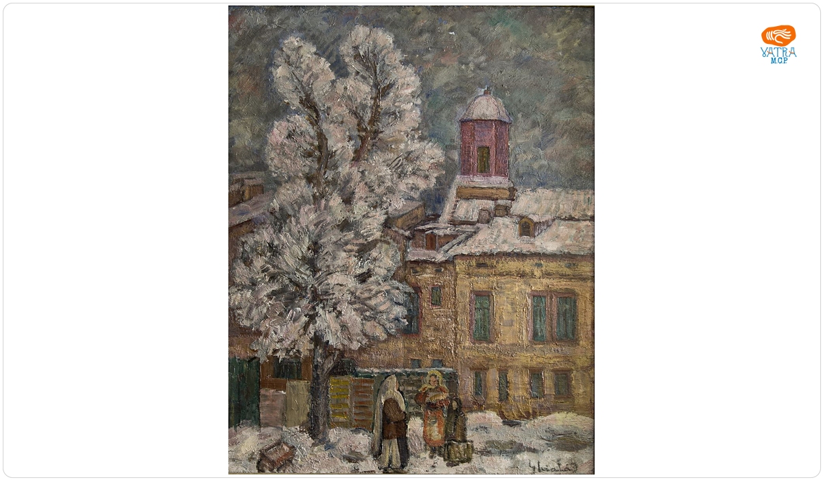 Dumitru Ghiață — Peisaj de iarnă