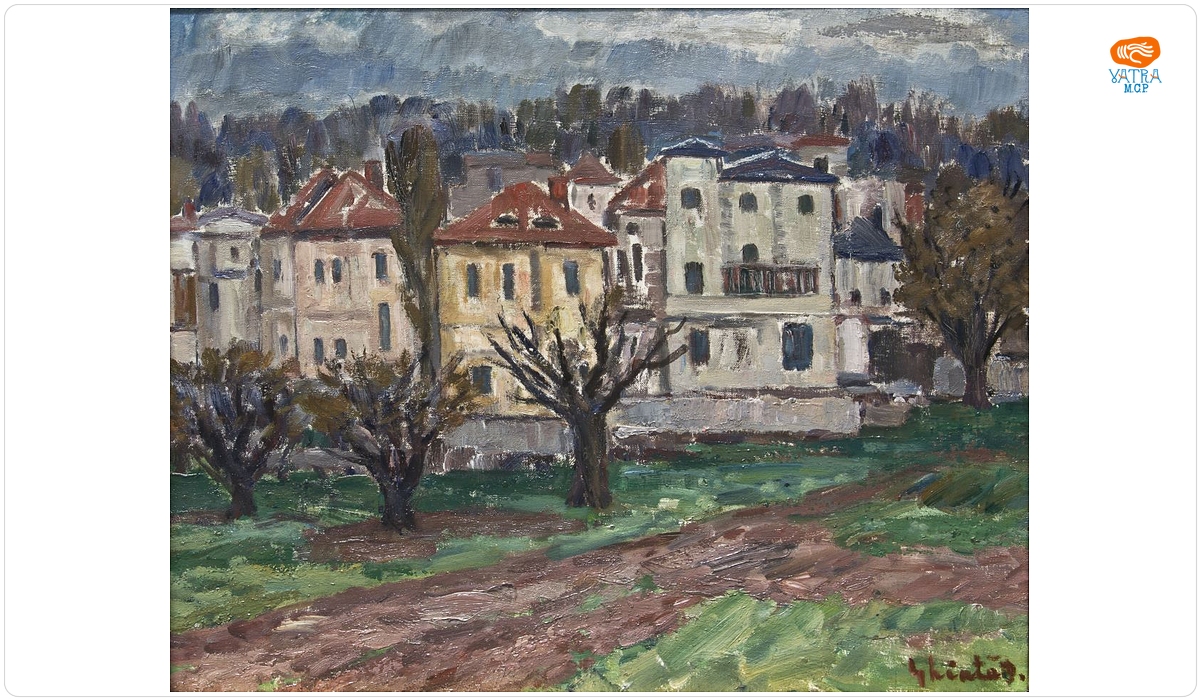 Dumitru Ghiață — Peisaj din București