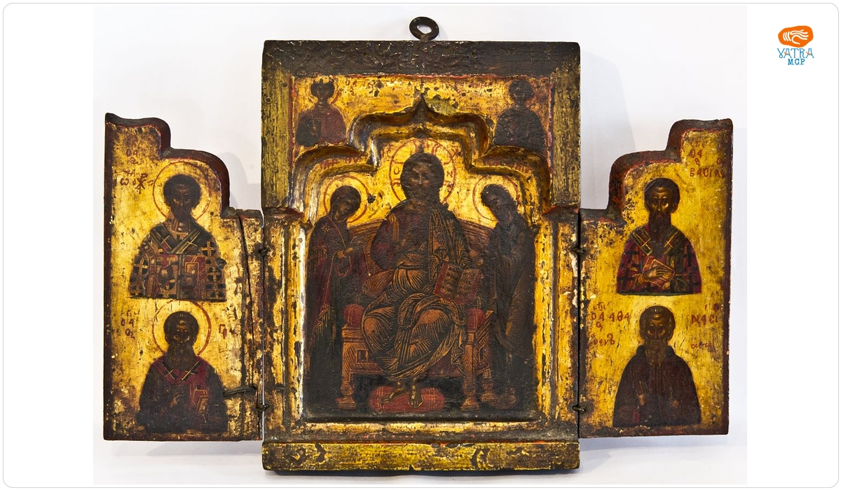 Iisus Hristos Mare Invățător, Mica Deisis