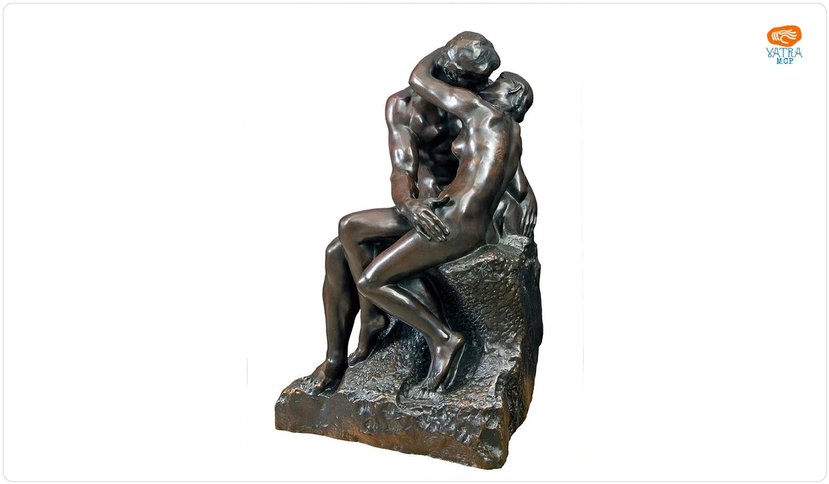 René François Auguste Rodin — Sărutul (exemplar de ediție, reducția nr. 1)