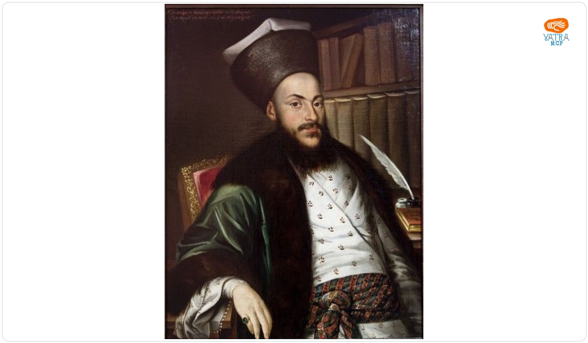Anton Chladek — Portretul poetului Alecu Văcărescu