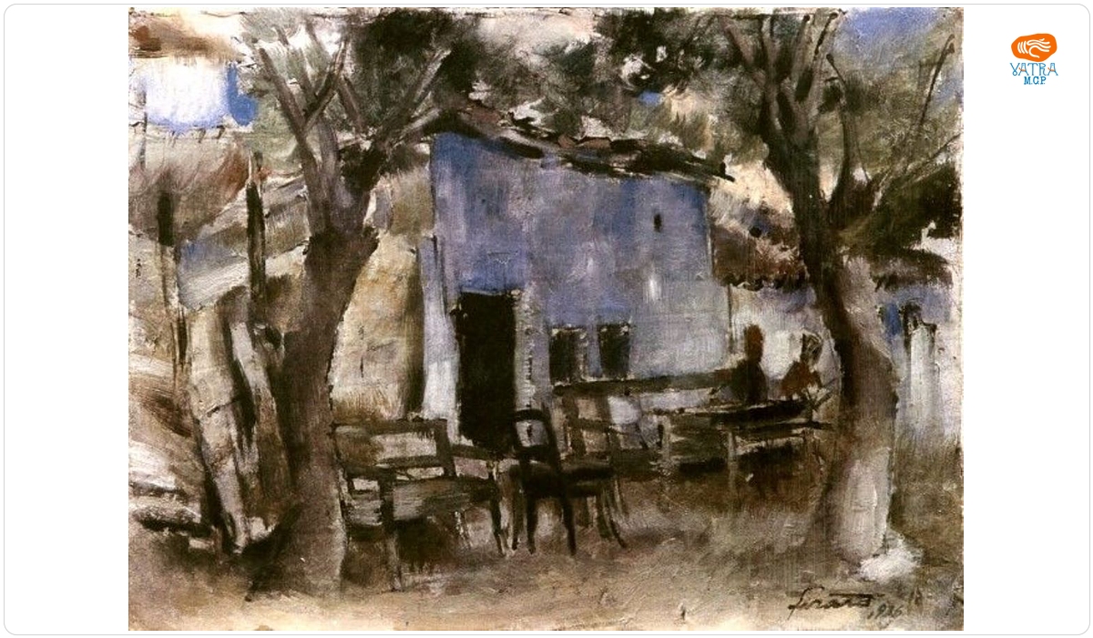 Francisc Șirato — Cafeneaua mică - Balcic