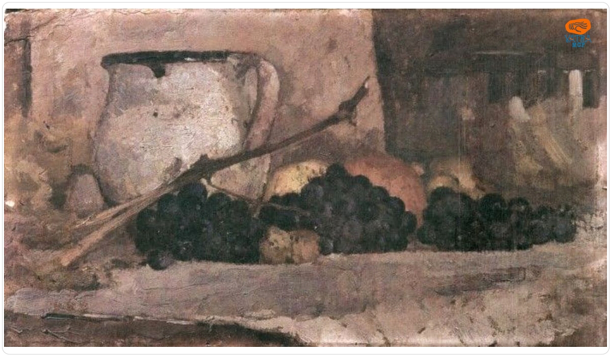 Nuni DONA Delavrancea — Natură statică cu struguri