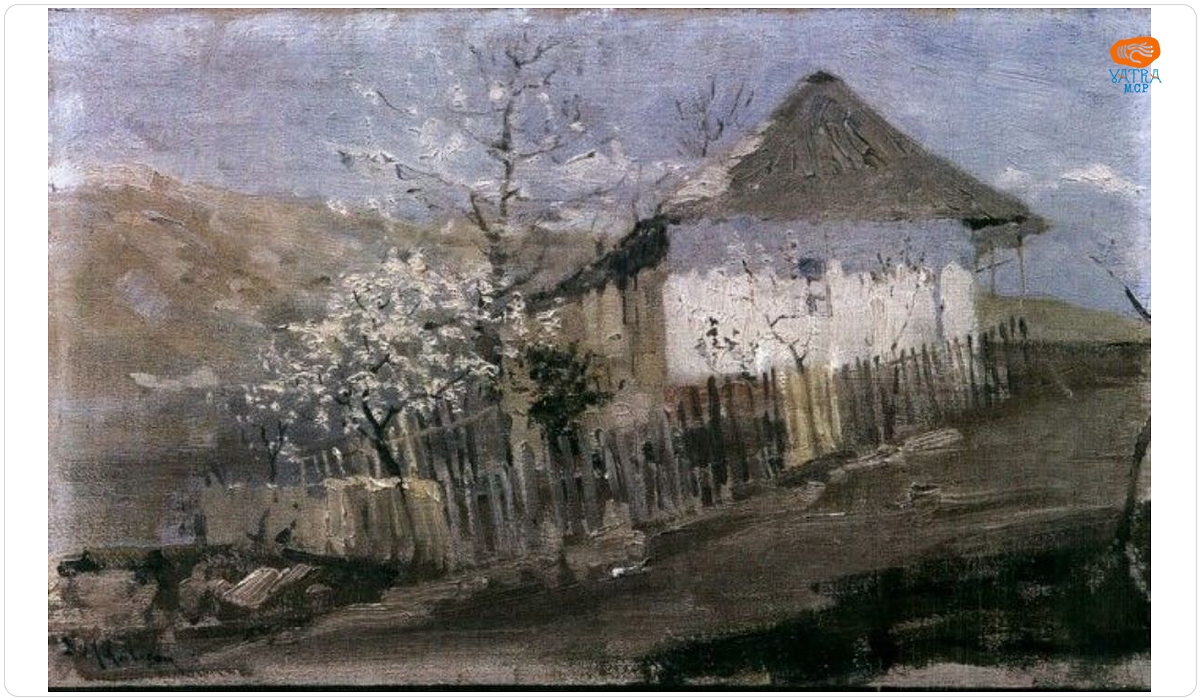Dimitrie Mihăilescu — Peisaj de primăvară