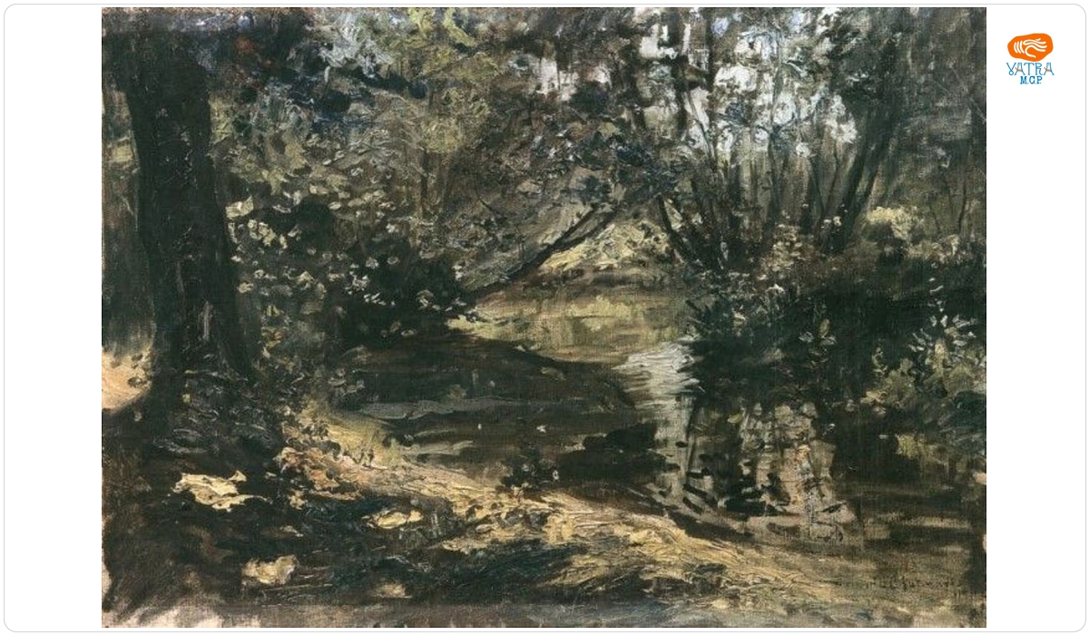Alexandru Carol Satmary — Lac în pădure