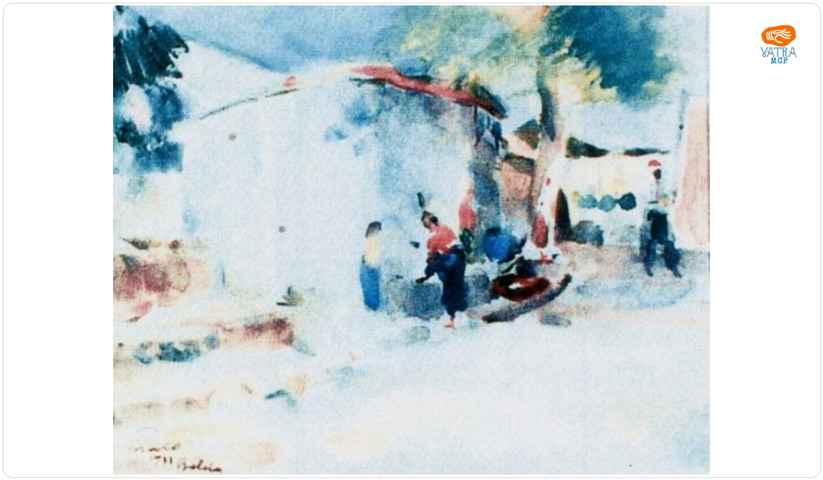 Francisc Șirato — La fântână (Balcic)