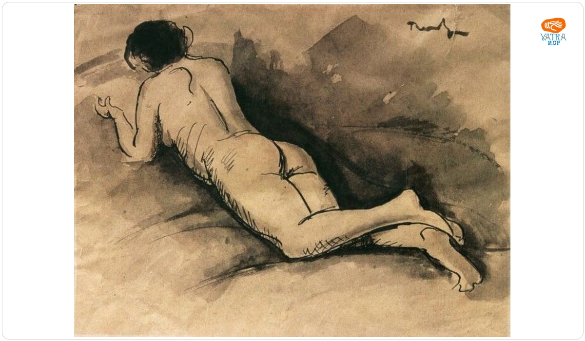 Nud culcat