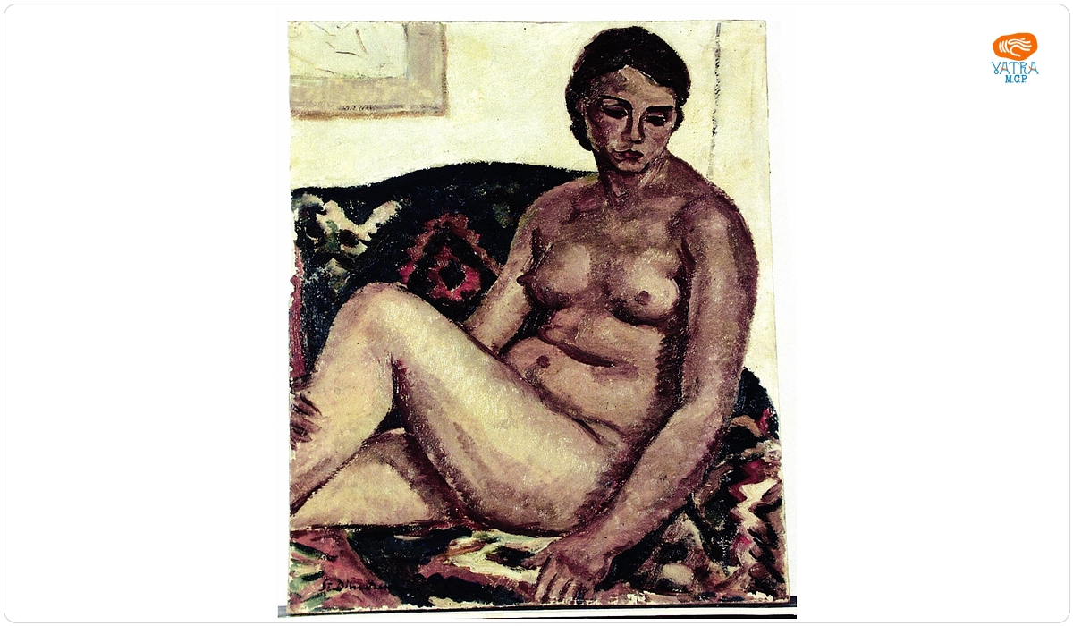 Ștefan Dimitrescu — Nud așezat