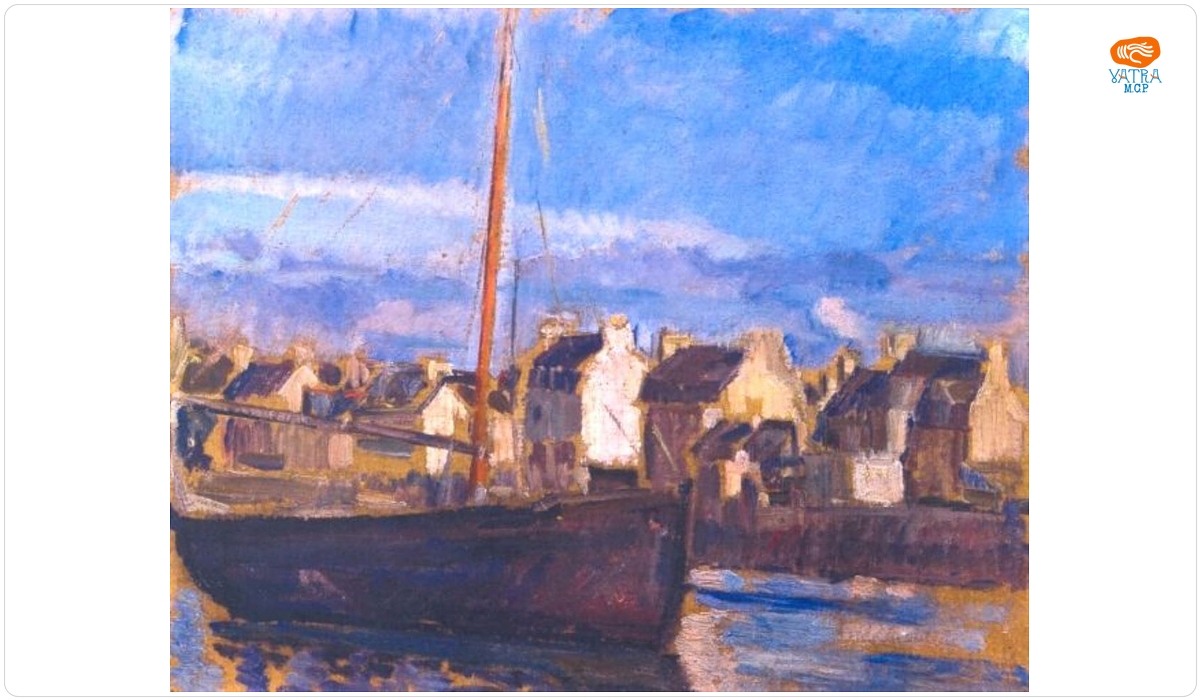 Jean Alexandru Steriadi — Peisaj din Bretania (Roscoff)