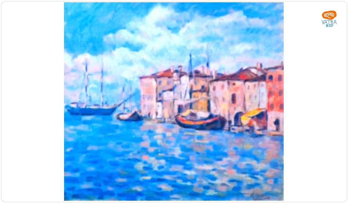 Nicolae Dărăscu — Portul Chioggia