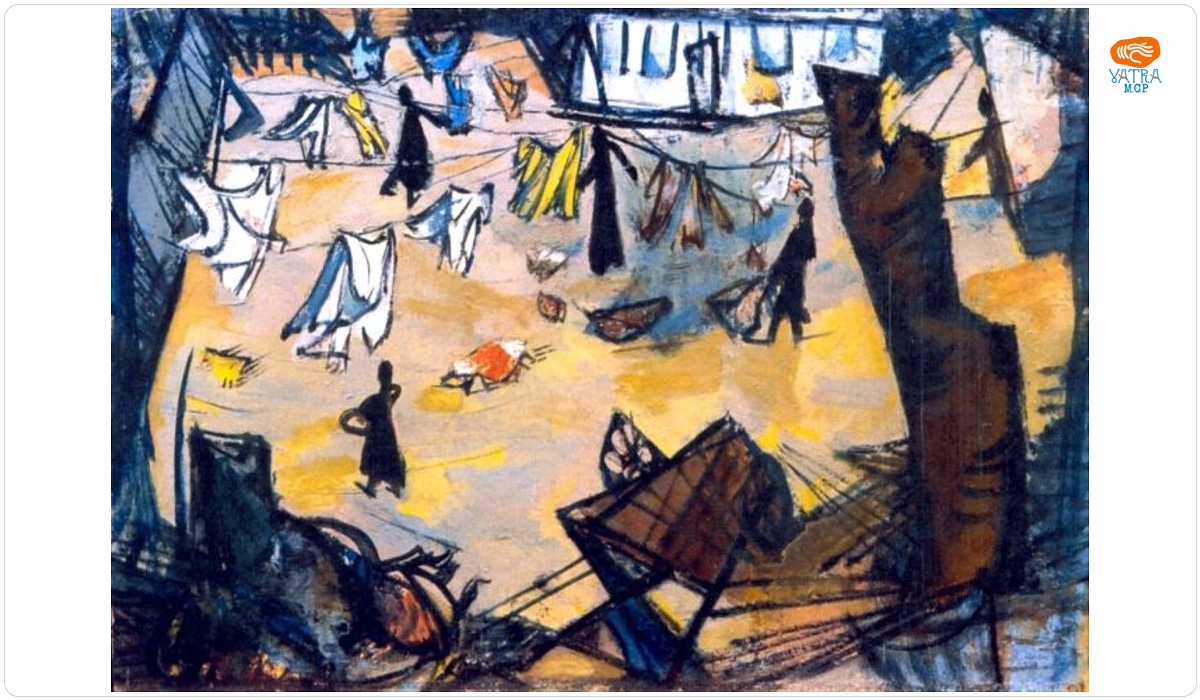 Marcel Iancu — Curtea cu rufe