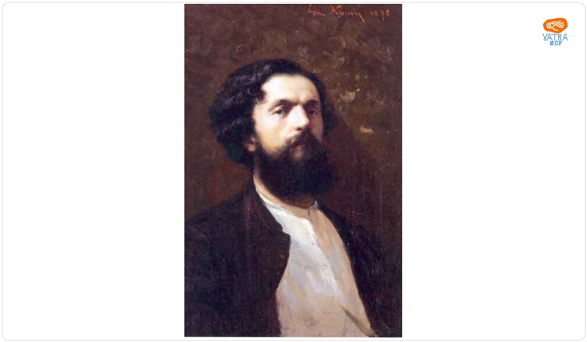 Theodor Aman — Autoportret
