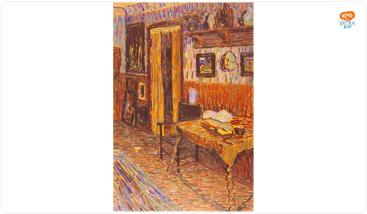 Arthur Segal — Interior de cameră